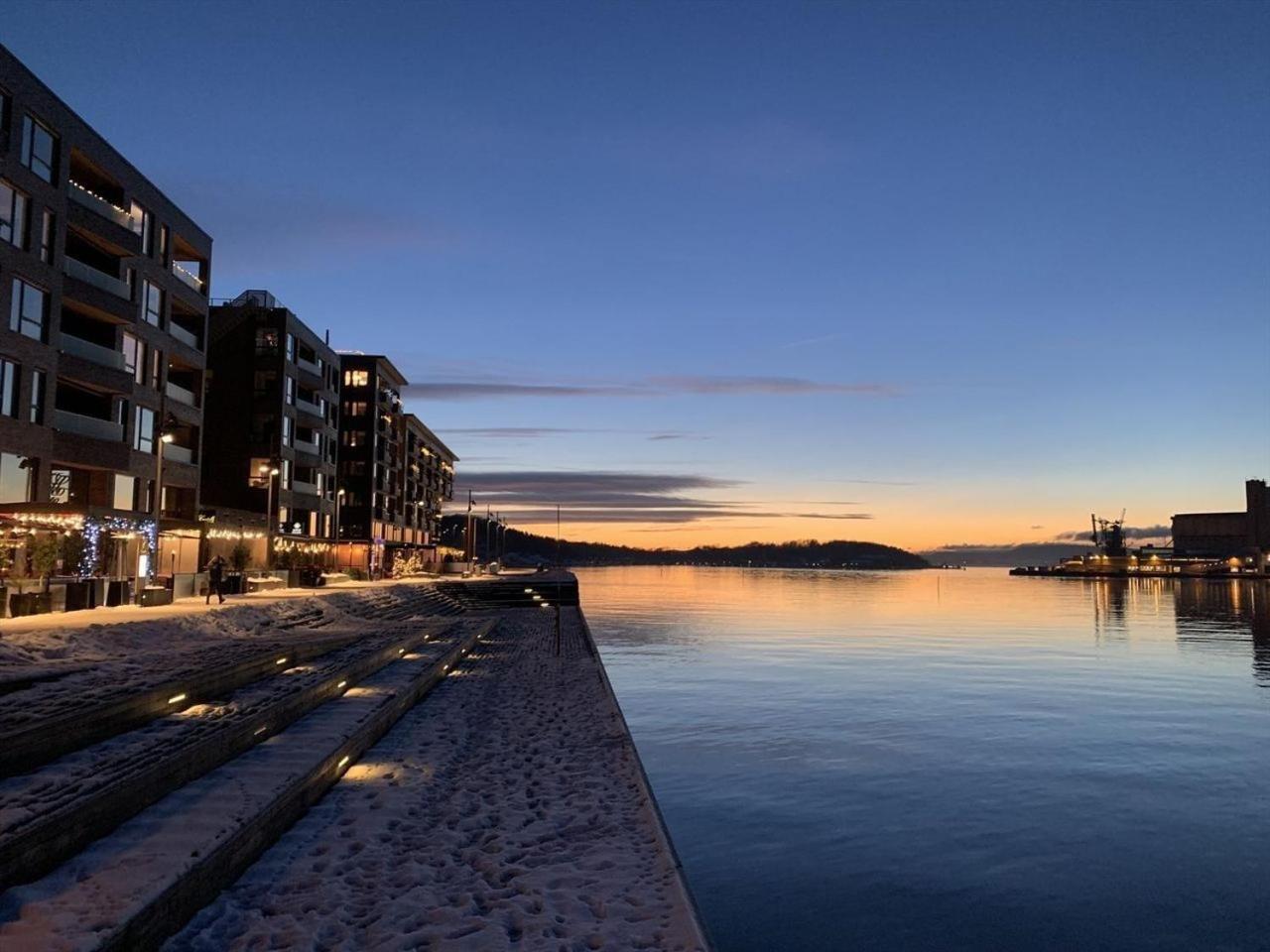 Luxury 2-Bedroom Apartment With Seaview In Oslo City Center Esterno foto