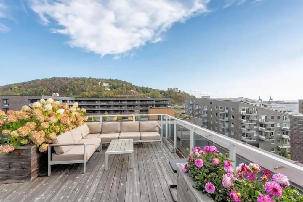 Luxury 2-Bedroom Apartment With Seaview In Oslo City Center Esterno foto